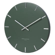 Olive Green Luca Silent Wall Clock